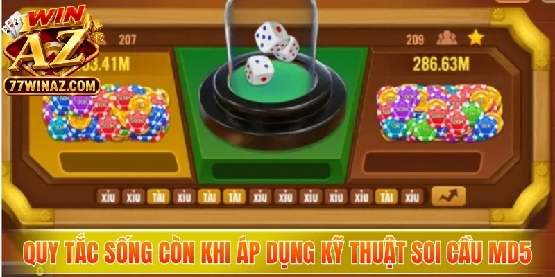 Quy tắc sống còn khi áp dụng kỹ thuật soi cầu MD5